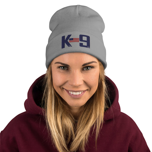 Kilo 9er, K-9 logo Embroidered Beanie