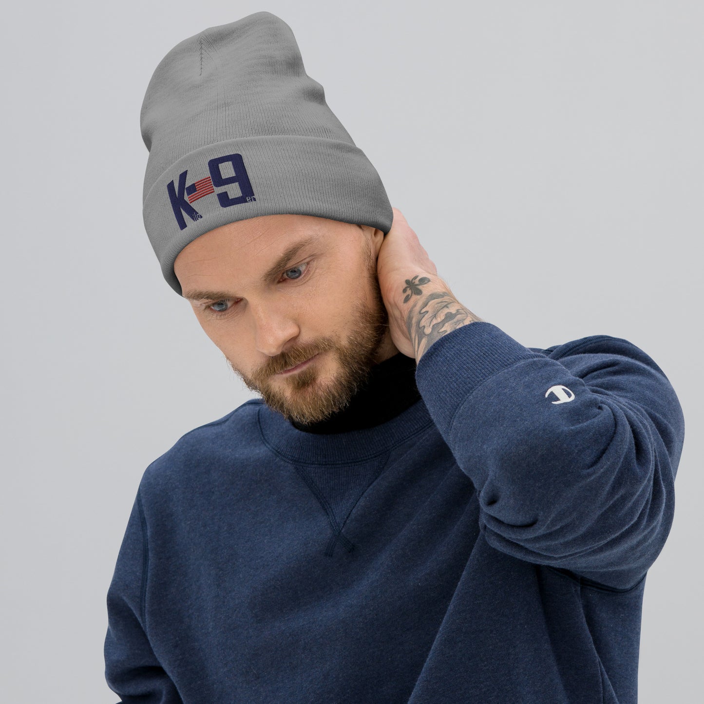 Kilo 9er, K-9 logo Embroidered Beanie