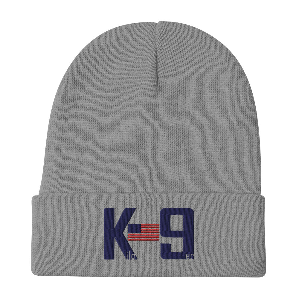 Kilo 9er, K-9 logo Embroidered Beanie