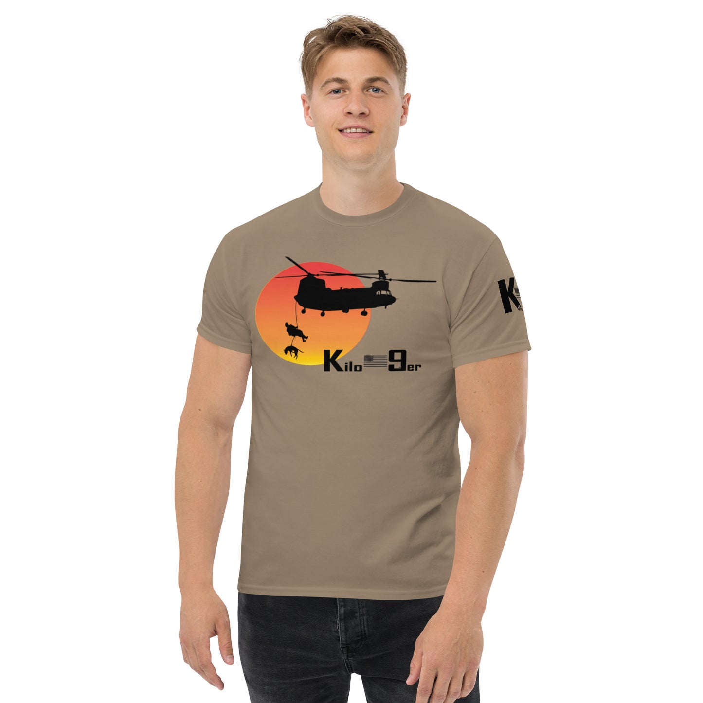 Kilo 9er MWD CH-47 Helo  classic tee