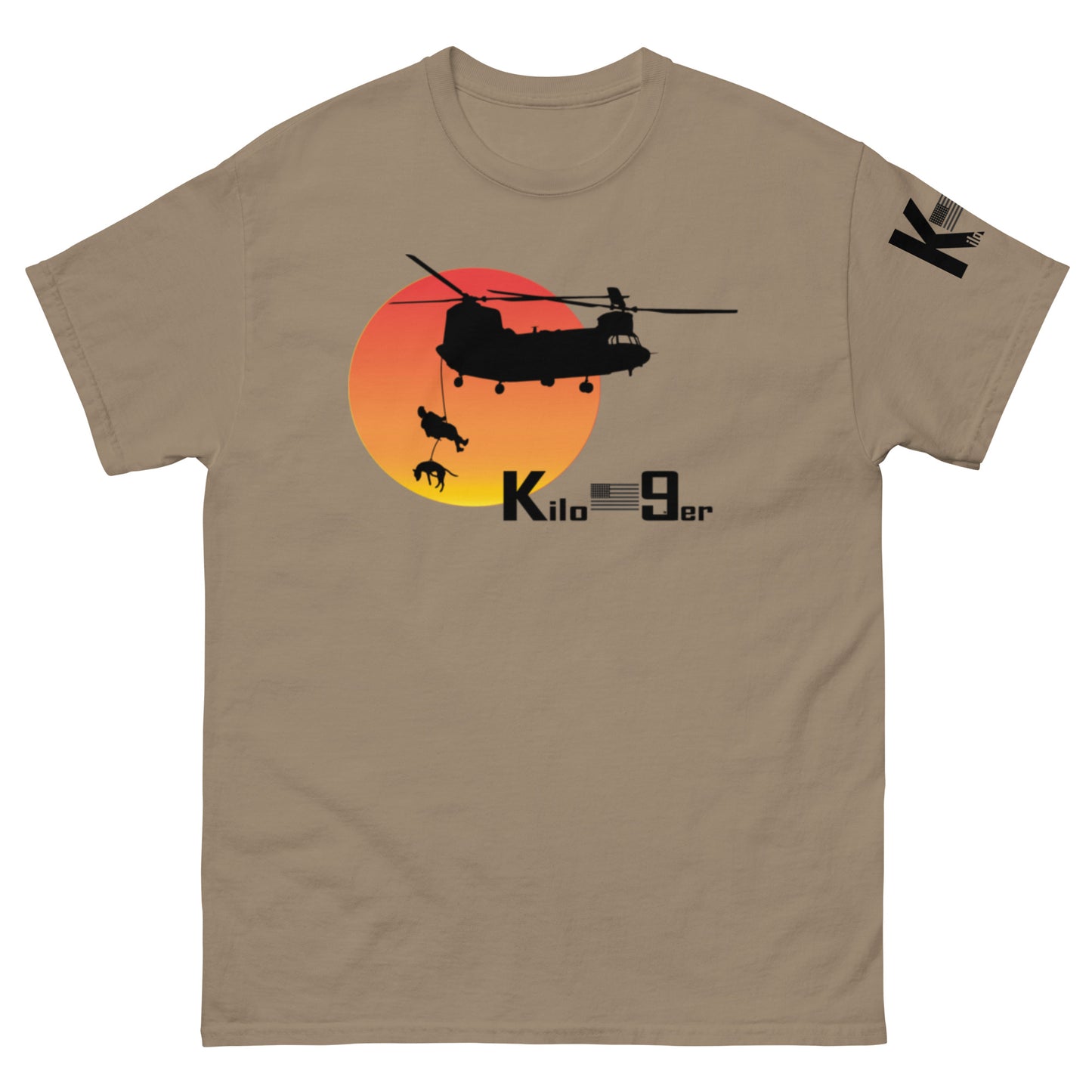 Kilo 9er MWD CH-47 Helo  classic tee