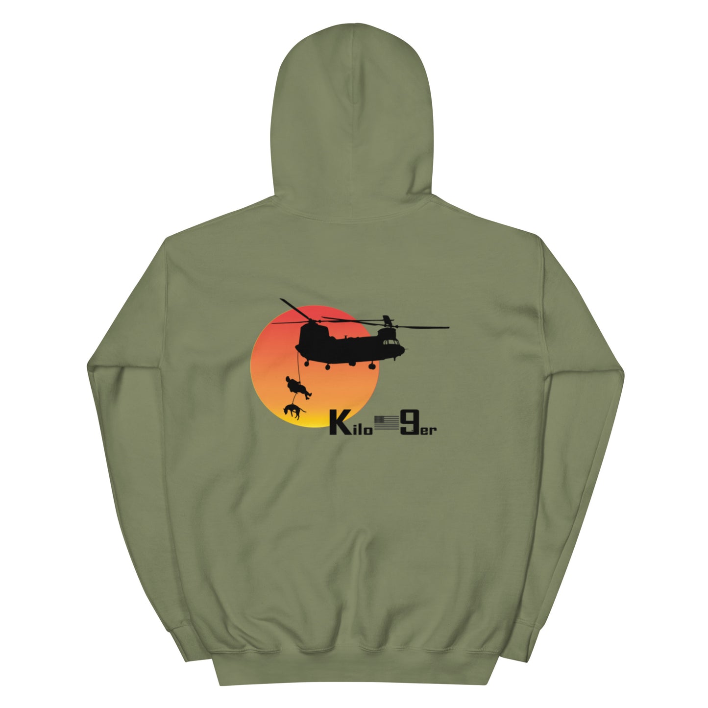 Kilo 9er MWD Chinook Helo Unisex Hoodie