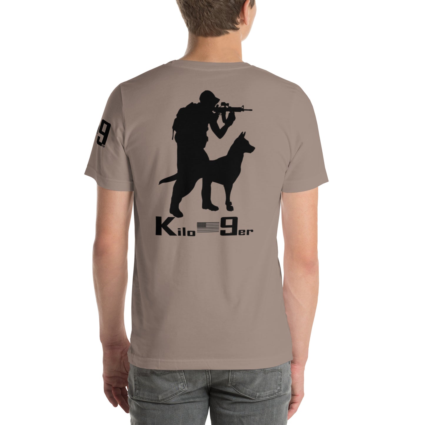 Military Working Dog  MWD Soldier and K-9 Unisex t-shirt