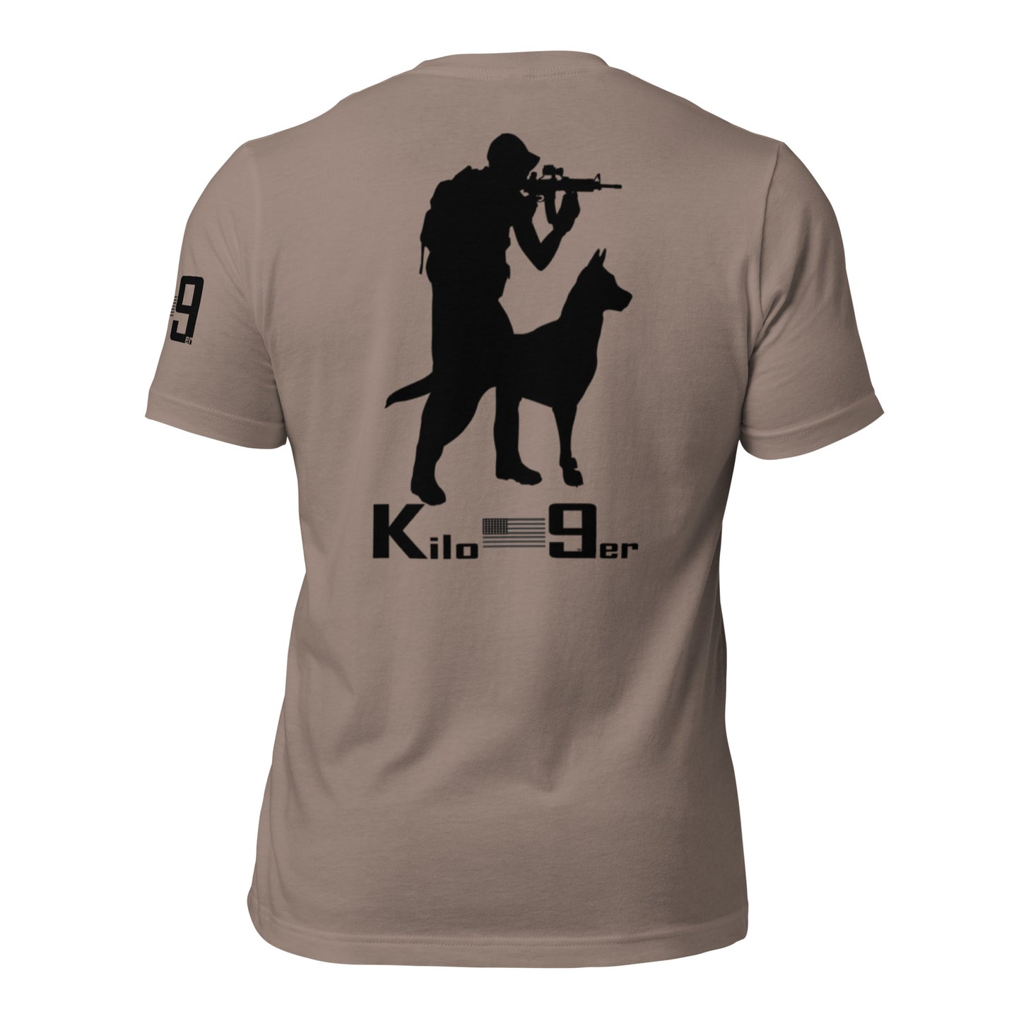 Military Working Dog  MWD Soldier and K-9 Unisex t-shirt